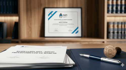 Nuevo procedimiento de registro de marcas en Argentina según Resolución INPI 583/2025 — plazos de 2 meses